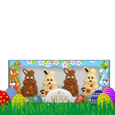 Produktabbildung_HEIDI Mini Osterhasen 4x