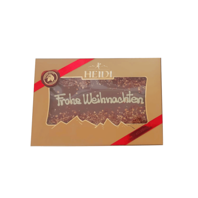 Produktabbildung: HEIDI Tafel aus Milchschokolade „frohe weihnachten“