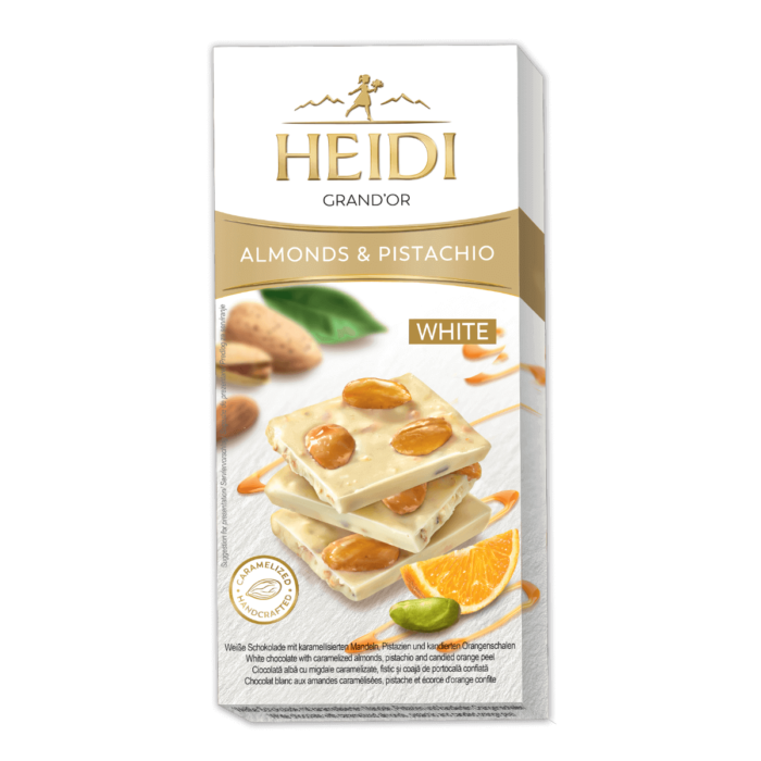 Produktabbildung Heidi_GRANDOR_White&Almonds&Pistachio