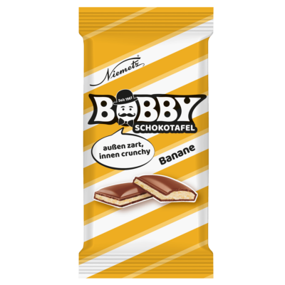 Produktabbildung: BOBBY Tafel Banane 85g