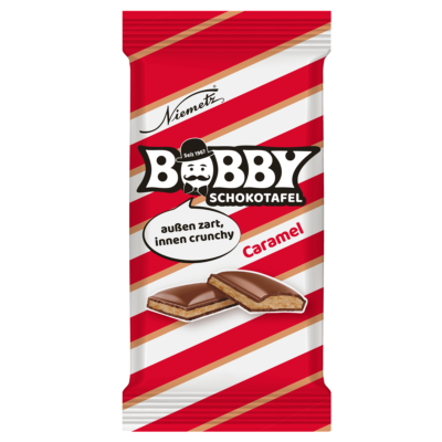 Produktabbildung: BOBBY Tafel Caramel 86g