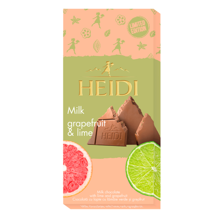 HEIDI Limette & Grapefruit 80g